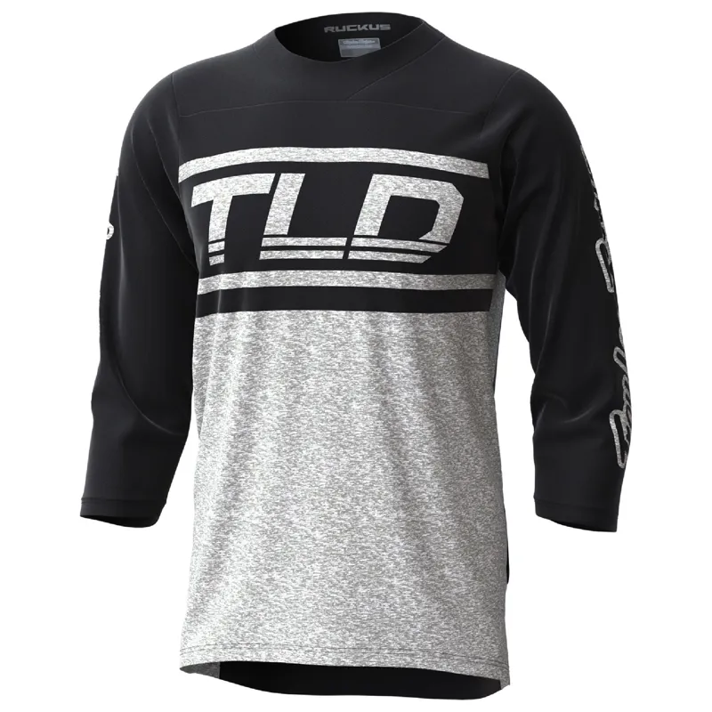 Troy Lee Designs Ruckus Bars 3/4 Jersey in Black/Off White