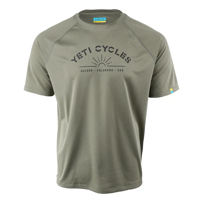 Yeti Apex Short Sleeve Jersey in Green