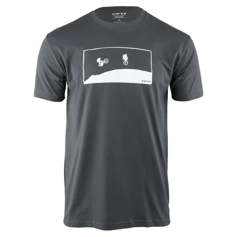 Yeti Float Mens T-Shirt in Grey