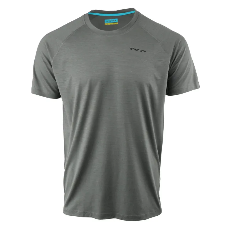 Yeti Switch Merino Short Sleeve Mens Jersey in Grey