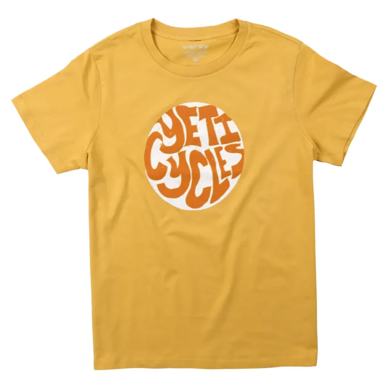 Yeti Groove Womens T-Shirt in Yellow