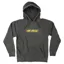  Yeti Vibe Vinatge Womens Hoodie in Black