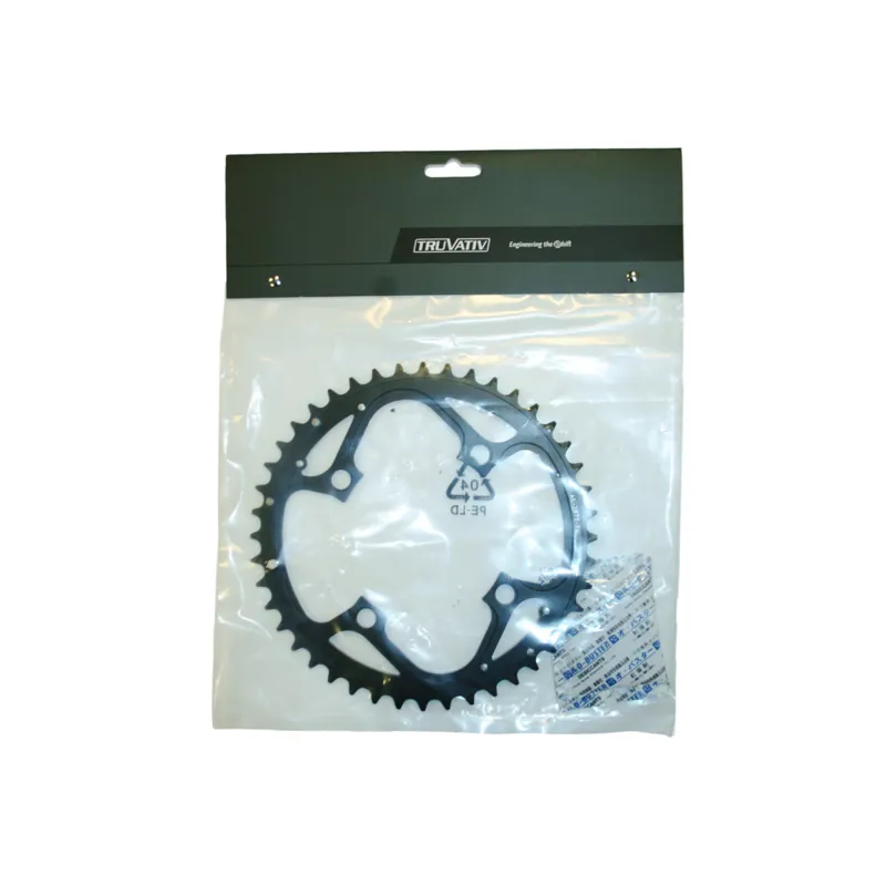 Truvativ Spare - Chain Ring Mtb 104 v4 Aluminium 4mm Hard Black: BLACK 44t