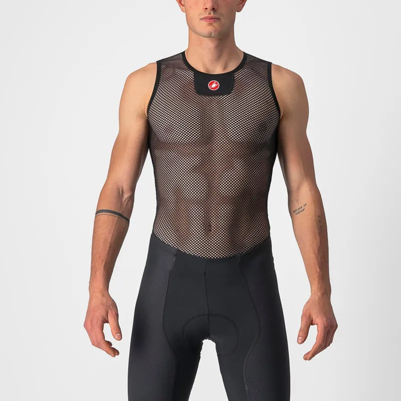 Castelli Core Mesh 3 Sleeveless Base Layer in Black