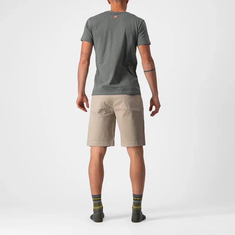 Castelli VG 5 Pocket Shorts in Sand