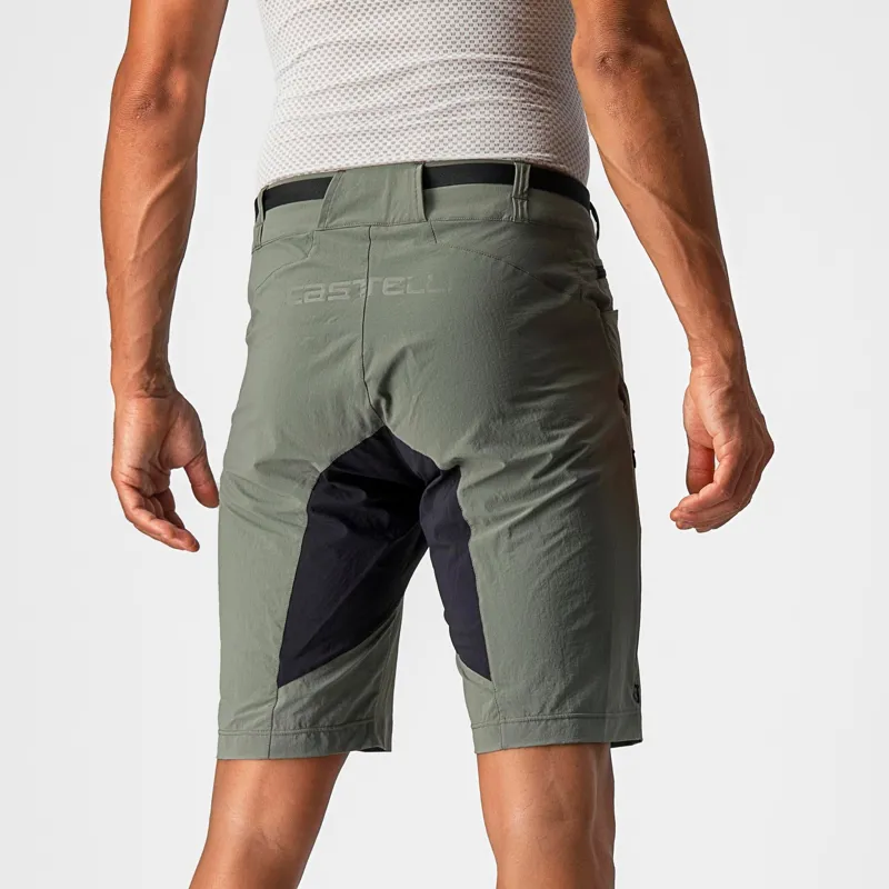 Castelli Unlimited Trail Baggy Shorts in Grey