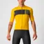 Castelli Prologo 7 Jersey in Saffron/Black/Military Green