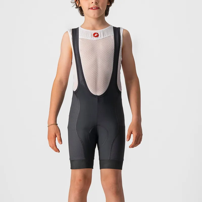 Castelli Junior Competizione Bib Shorts Black