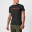 Castelli Ventaglio T-Shirt in Black/Red