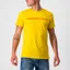 Castelli Ventaglio T-Shirt in Yellow/Black