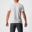 Castelli Maurizio T-Shirt in White/Silver Grey/Red