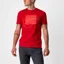 Castelli Maurizio T-Shirt in Red/Silver Grey/Black