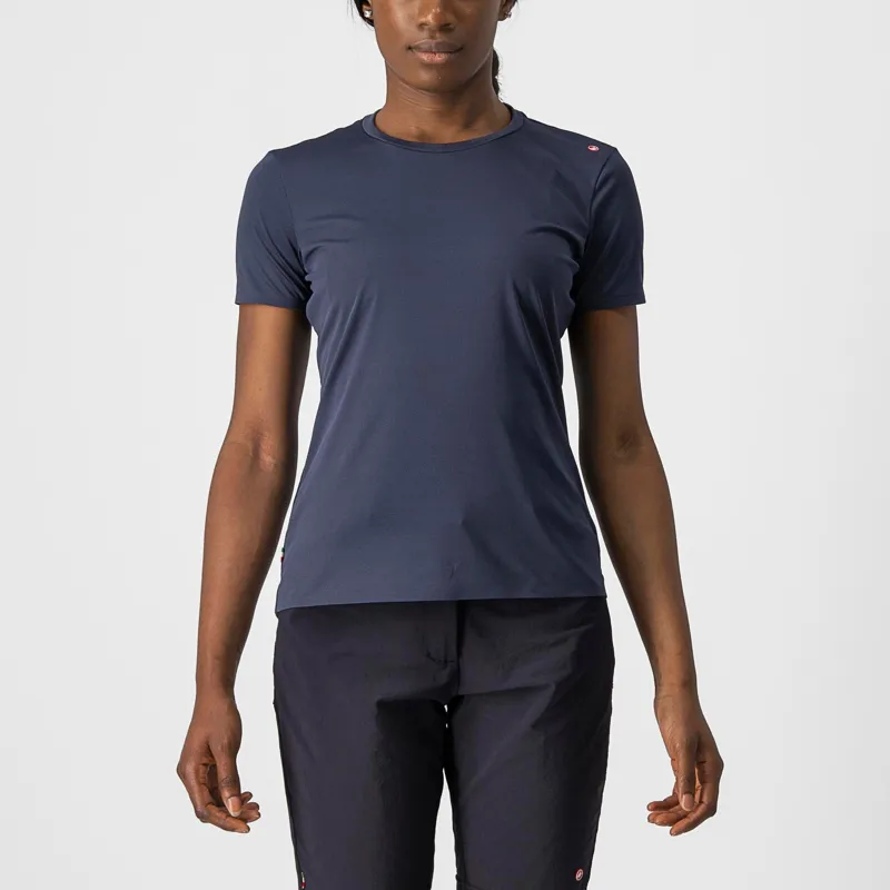Castelli Tech 2 Women's T-Shirt in Savile Blue