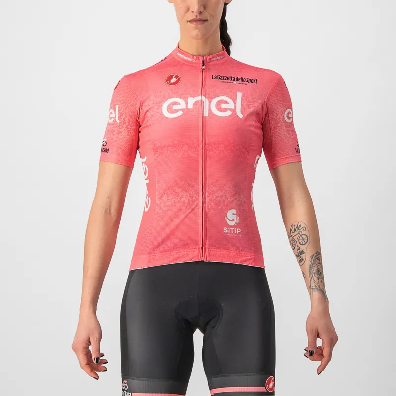 Castelli Giro105 Competizione Women's Jersey Rosa Giro