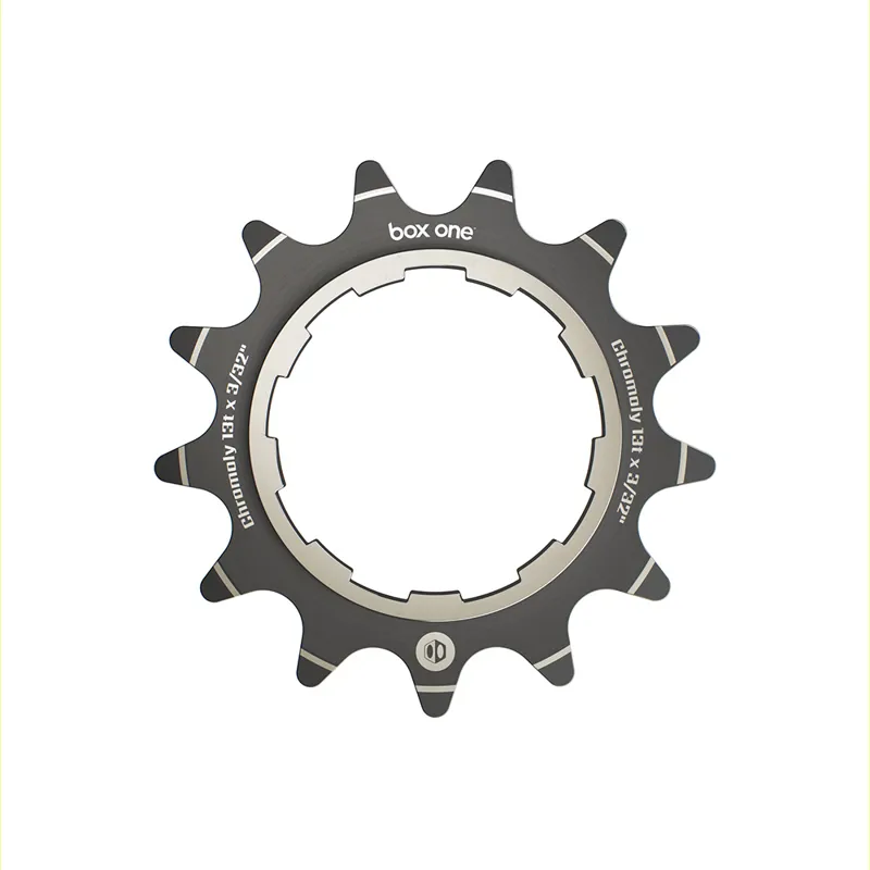 Box One Single Speed Chromoly Cogs Black -1