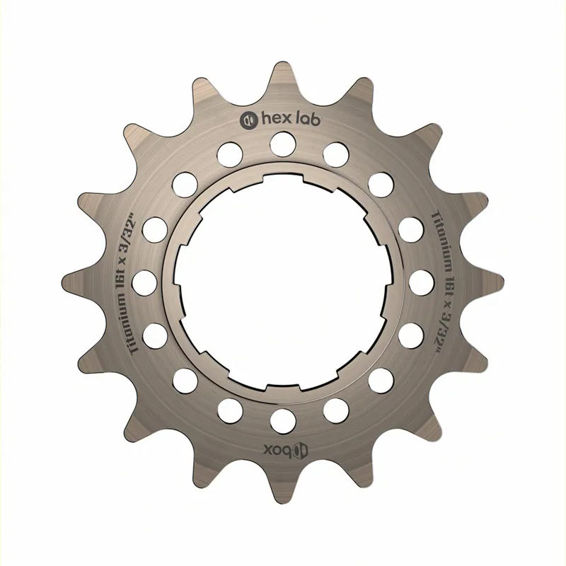 BOX Hex Lab Single Speed Titanium Cogs -3