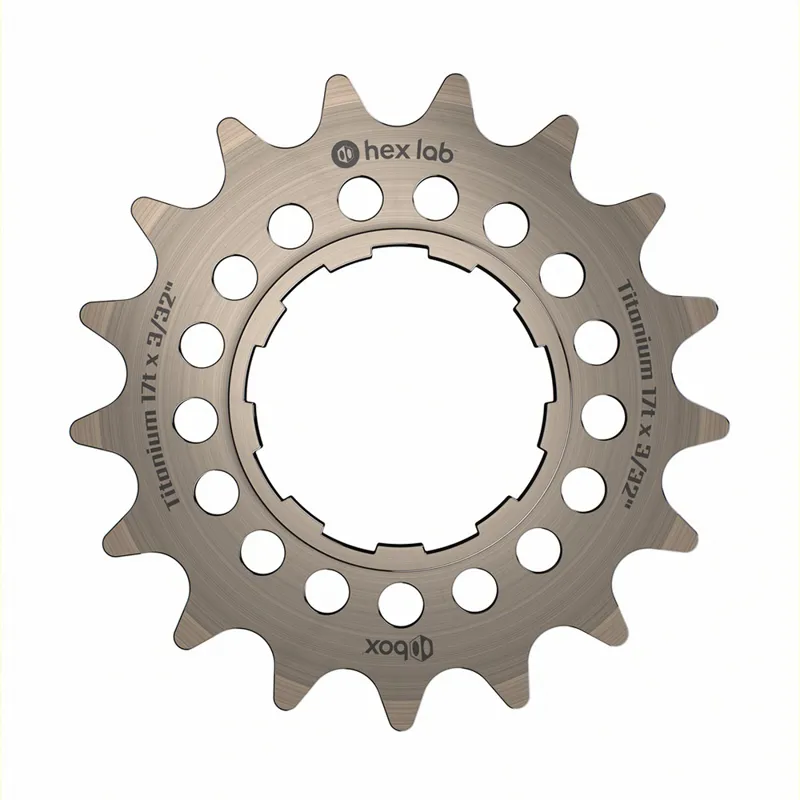 BOX Hex Lab Single Speed Titanium Cogs -4