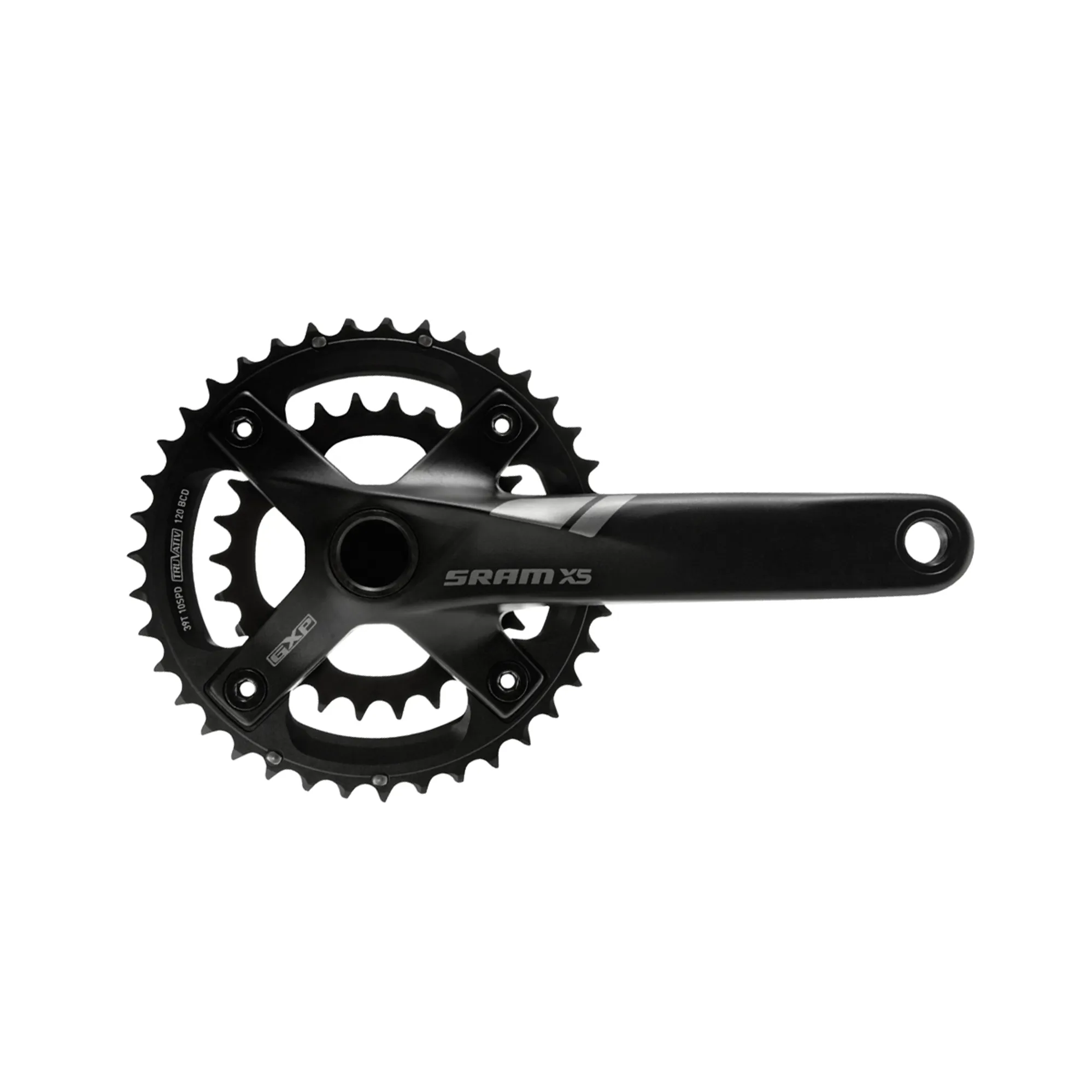 Gxp Spindle Sram Crank x5 Fat Bike Gxp 100mm Spindle 10sp 175 36-22 BLACK 10s
