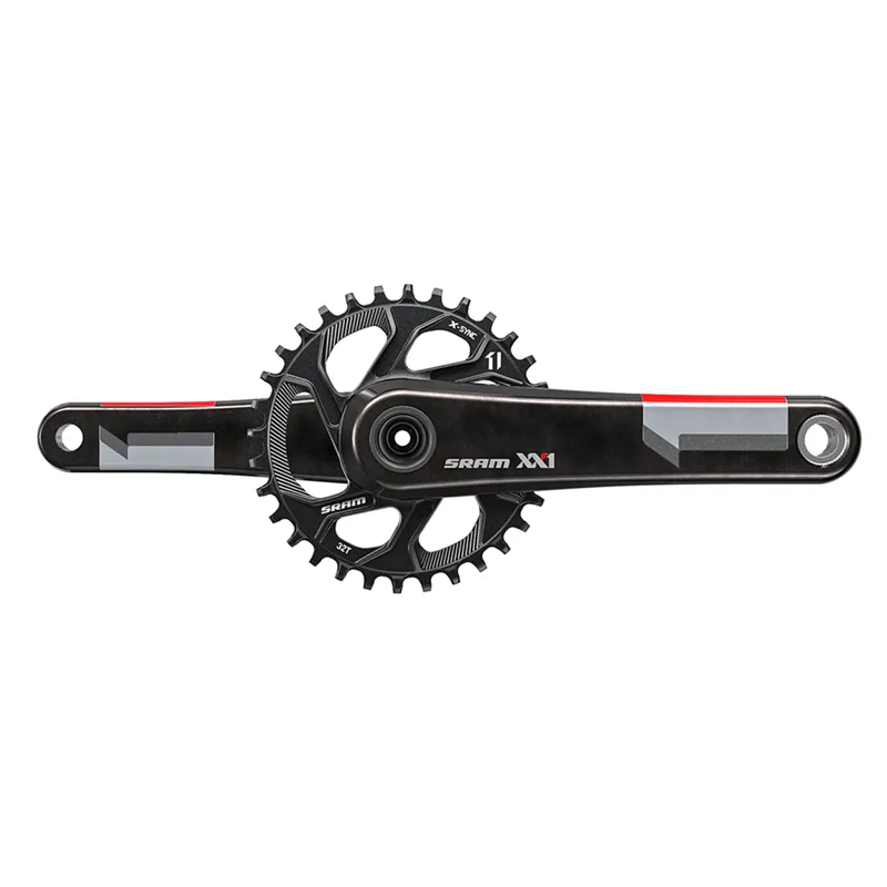 Sram xx1 Crank Gxp 1x11 Q-Factor 168 175mm Includes 32t Direct Mount Chainring RED 11spd 