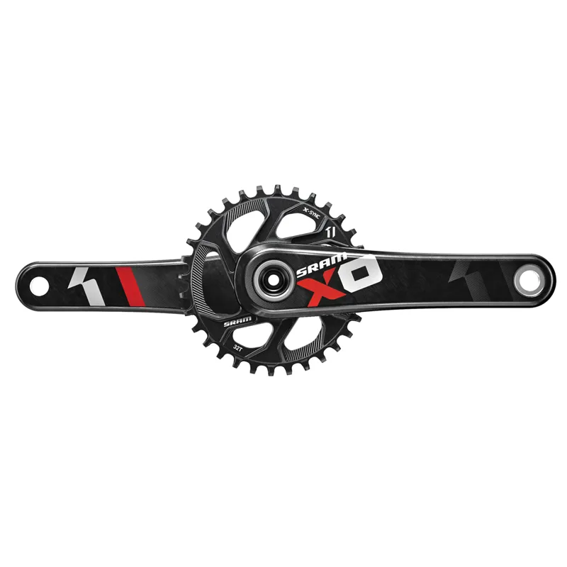 Sram x01 Crank Gxp 1x11 170mm Includes 32t Direct Mount Chainring RED 11spd