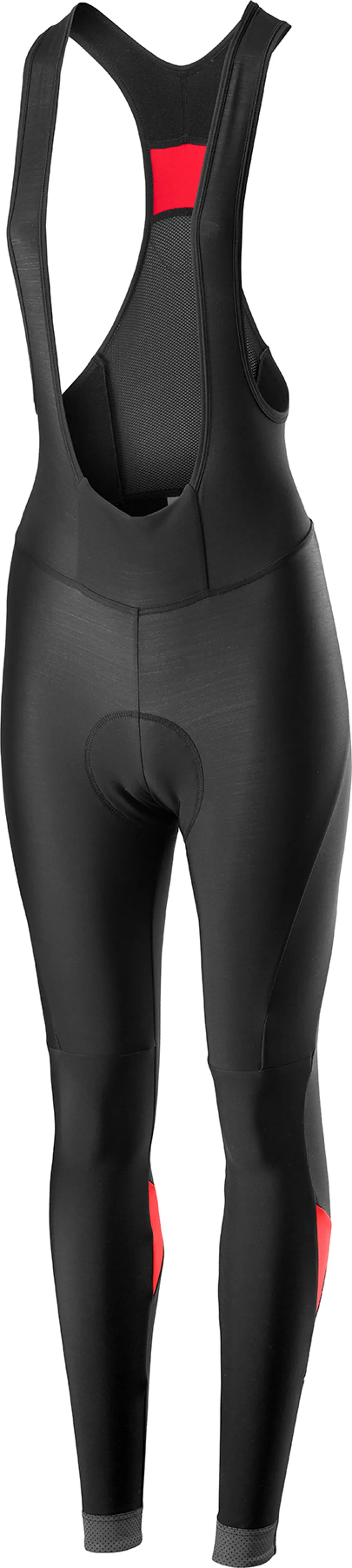 Castelli Velocissima Bibtight Black/Red 