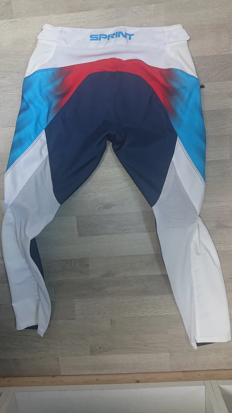 Troy Lee Designs Sprint Youth Trousers in Red White And Blue