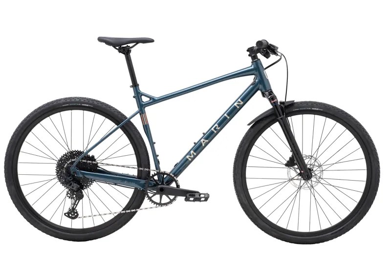 Marin DSX FS Gravel Bike in Blue