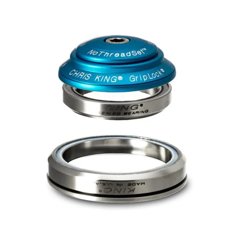 ChrisKing Dropset 2 42/52 Headset Turquoise 1-1/8 inch 1-1/2 inch