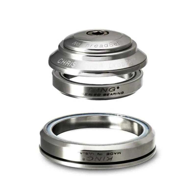 Chris King Dropset 3 41/52 Headset / Silver 1-1/8 inch 1-1/2 inch