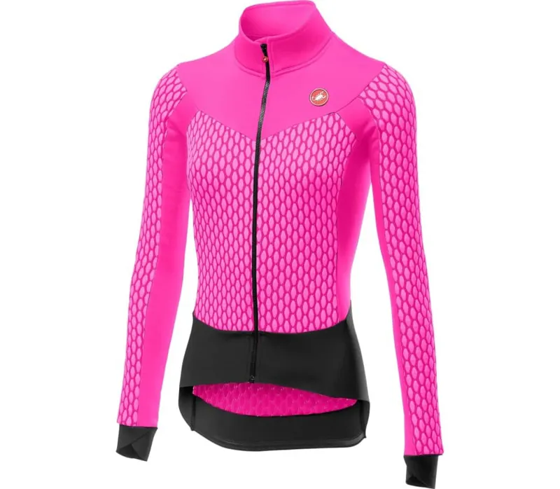 Castelli Sinergia Jersey FZ Pink Fluo 