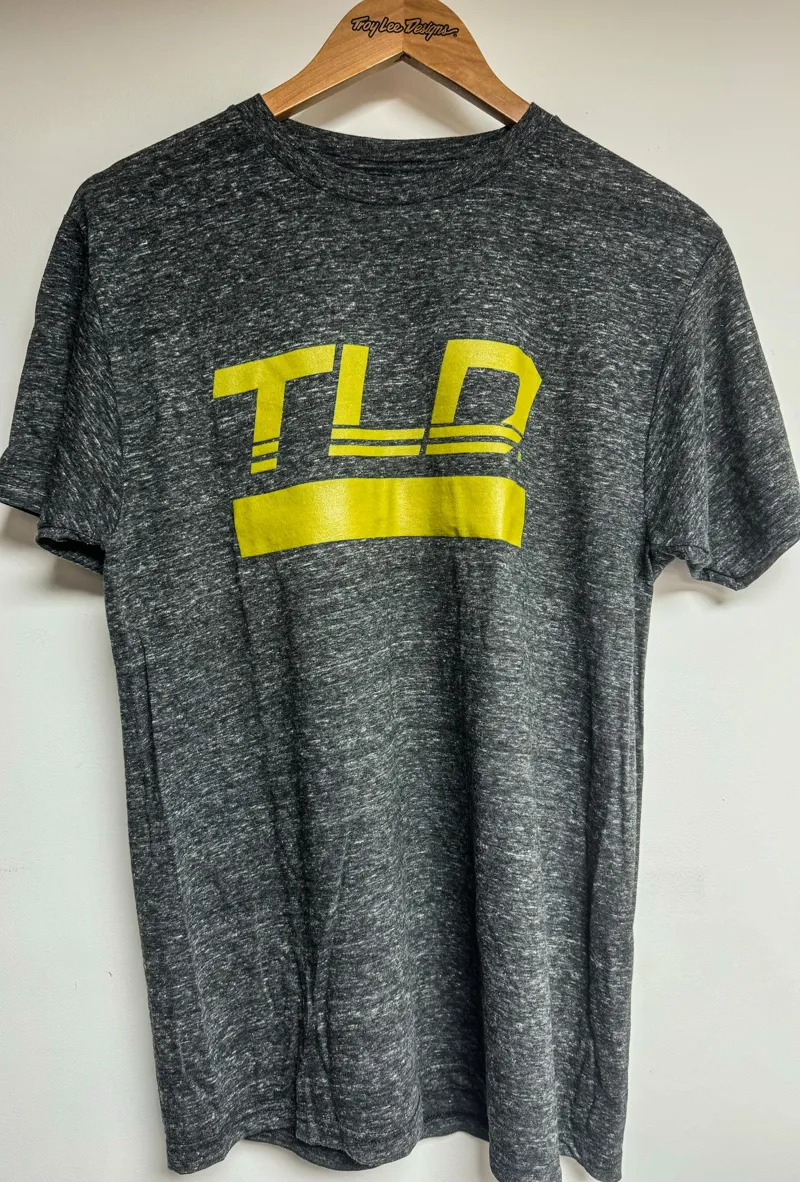 Troy Lee Designs Speed Logo T-Shirt in Speed - Onyx-1