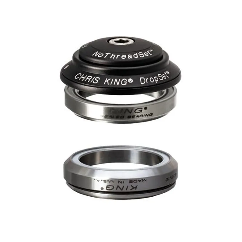 Chris King Dropset 4 42/42 Headset Black 1-1/8 inch