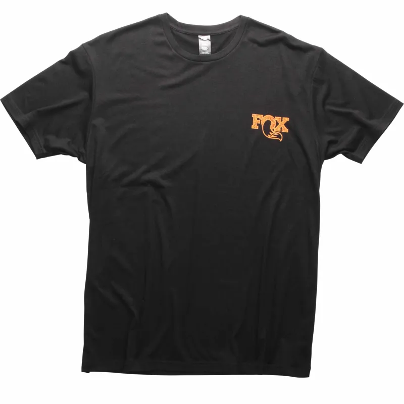 Fox Textured Short Sleeve Tee Black