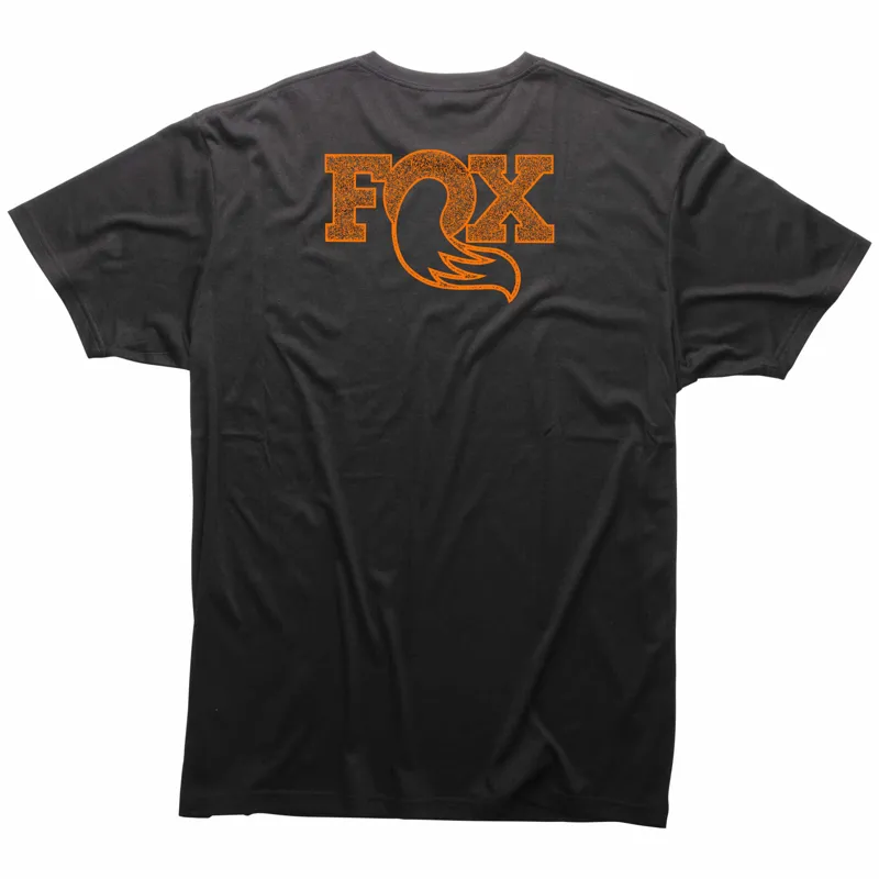 Fox Textured Short Sleeve Tee Black-1