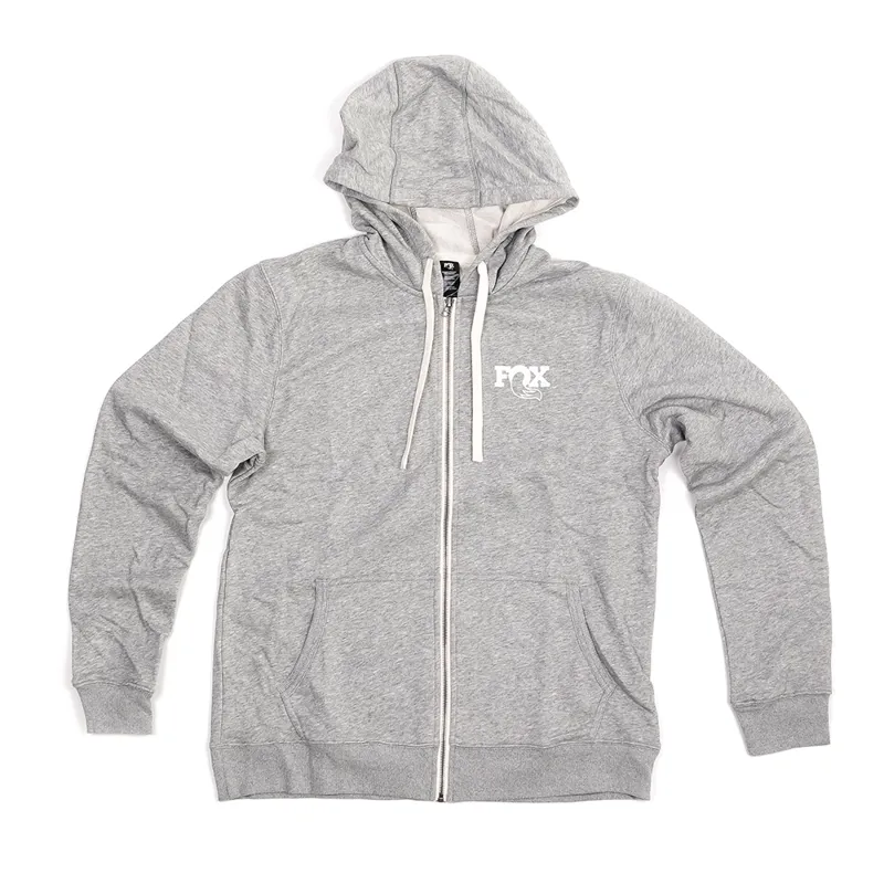FOX Zip Up Hoody Grey 