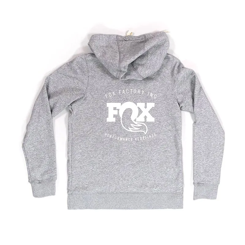 FOX Zip Up Hoody Grey -1