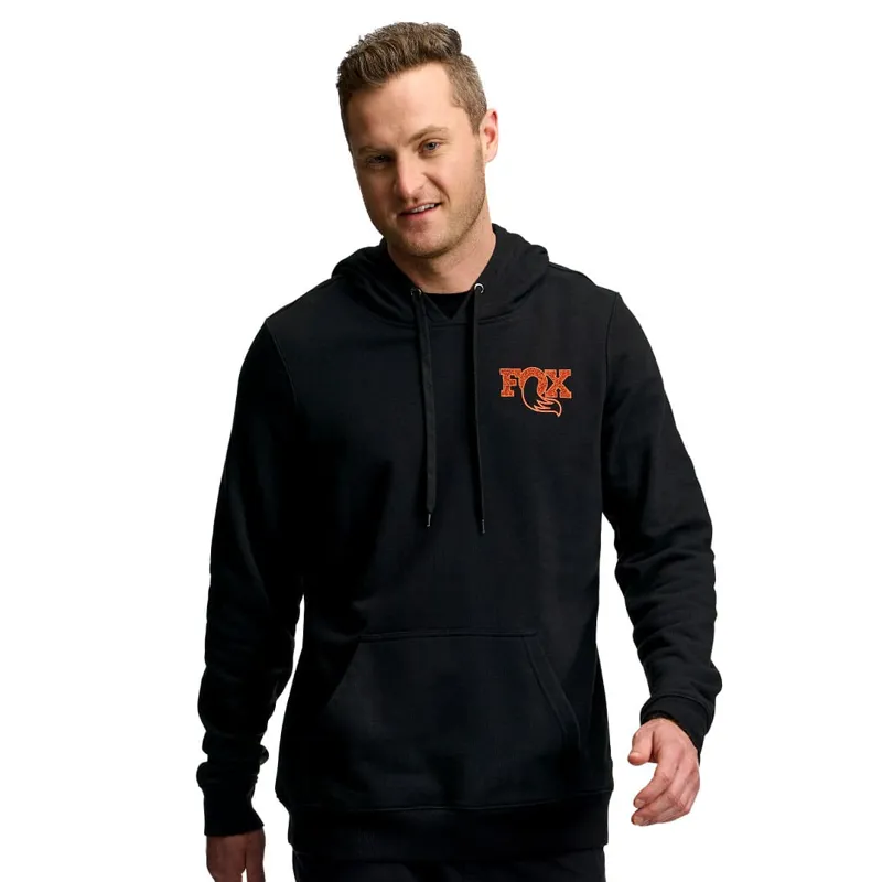 Fox Pullover Hoody Black-2
