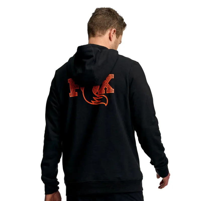 Fox Pullover Hoody Black-3