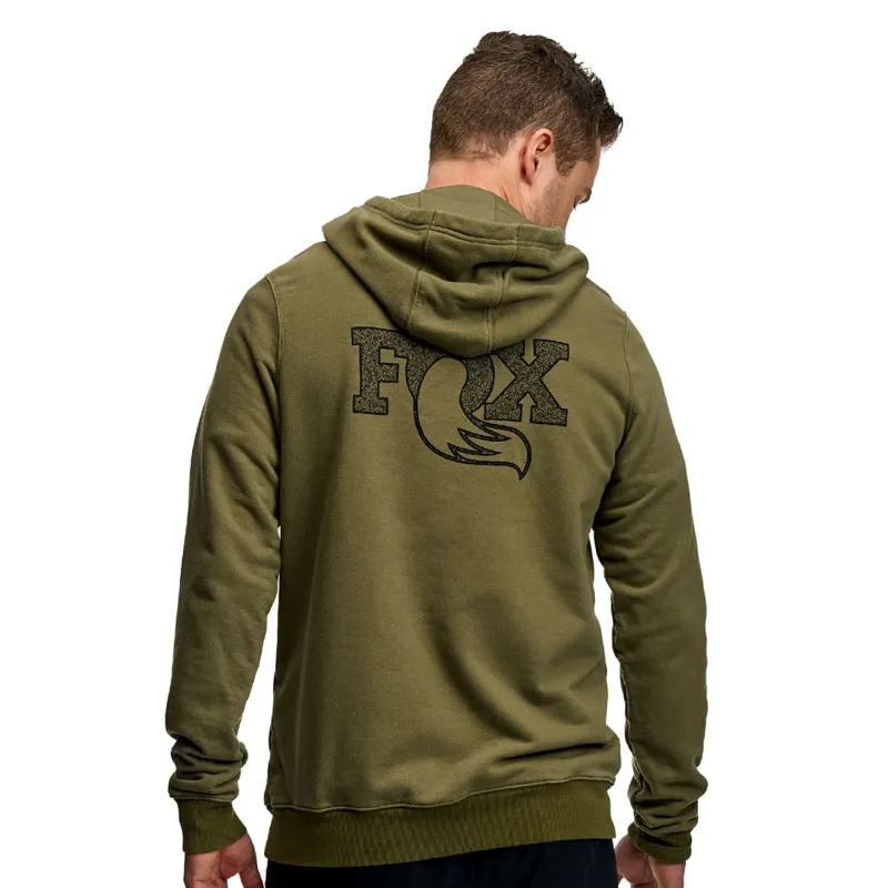 Fox Pullover Hoody Green-3