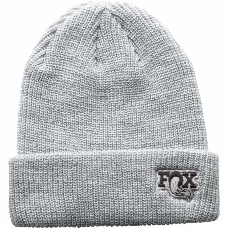 Fox Loose Knit Fisherman Beanie Grey