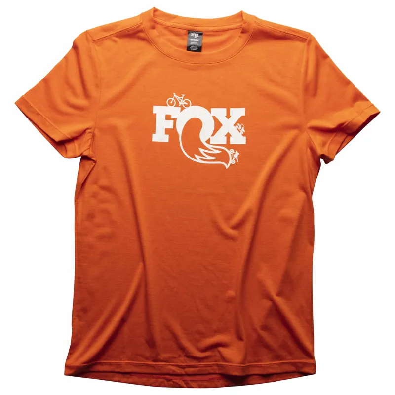 Fox Icon Youth Short Sleeve Tee Orange