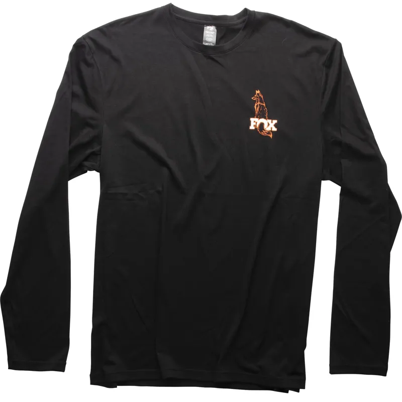 Fox Tailed Long Sleeve Tee Black