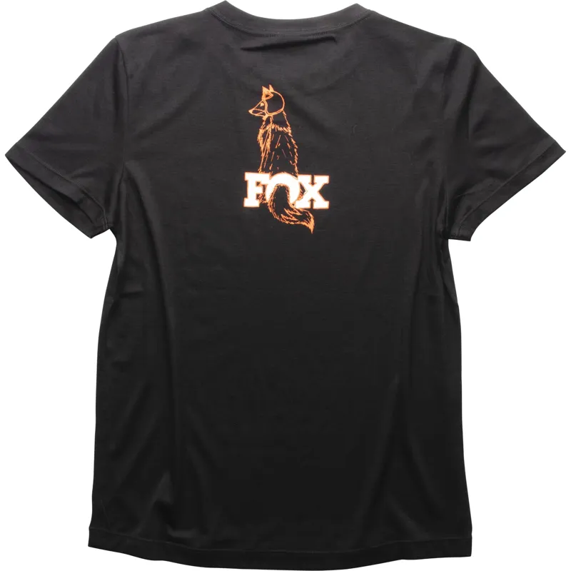 FOX Tailed Youth Short Sleeve Tee Black-1