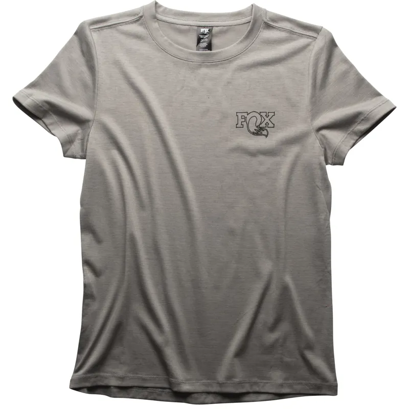 FOX Tailed Youth Short Sleeve Tee Grey