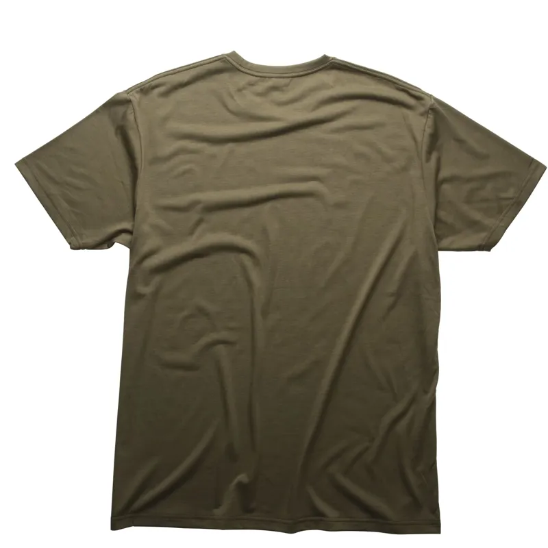 FOX Stacked Short Sleeve Tee Green-1