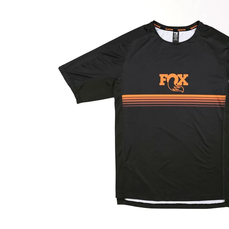 FOX High Tail Short Sleeve Jersey Black 