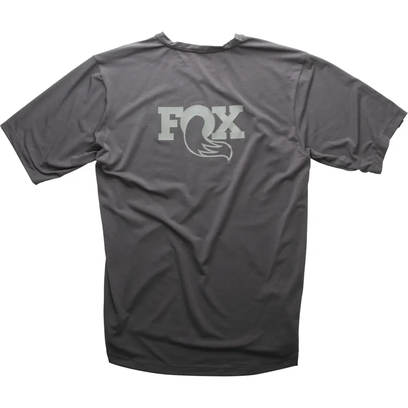 FOX Transfer Short Sleeve Tech Top Grey Grey-1