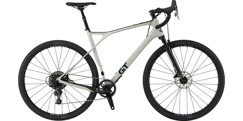GT Grade Carbon X Gravel Bike in Battle Ship Grey