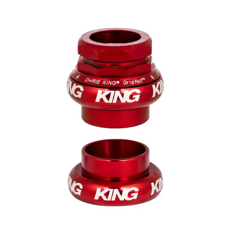 Chris King Gripnut Headset Red 1 1/8 Inch