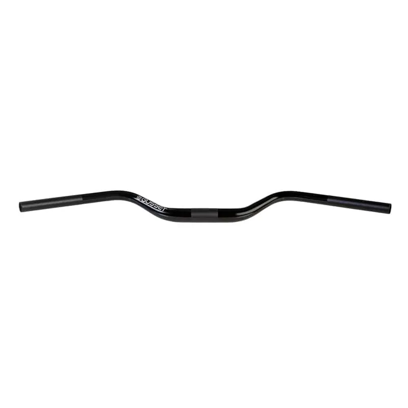 Gusset Components 750mm 31.8mm Gravel/Urban Beard Bar in Black-1